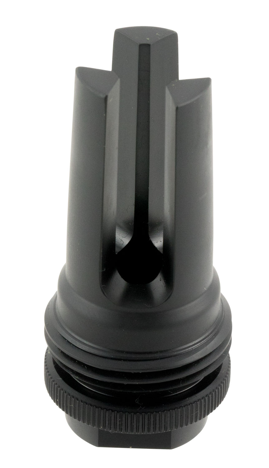 SilencerCo AC1283 ASR Flash Hider Black Steel with 1/2″-28 tpi Threads for 7.62mm