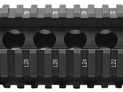 BCM QRF10556BLK QRF Handguard 10″ Free-Floating Style Made of Aluminum with Black Anodized Finish & Picatinny Rial for AR-Platform