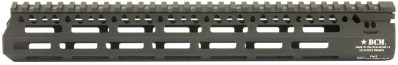 BCM MCMR13556BLK BCMGunfighter MCMR 13″ M-LOK, Free-Floating Style Made of Aluminum with Black Anodized Finish for AR-Platform