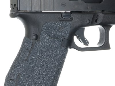 Talon Grips 382G Adhesive Grip  Glock Gen5 19/23/25/32/38/44 w/No Backstrap, Black Textured Granulate