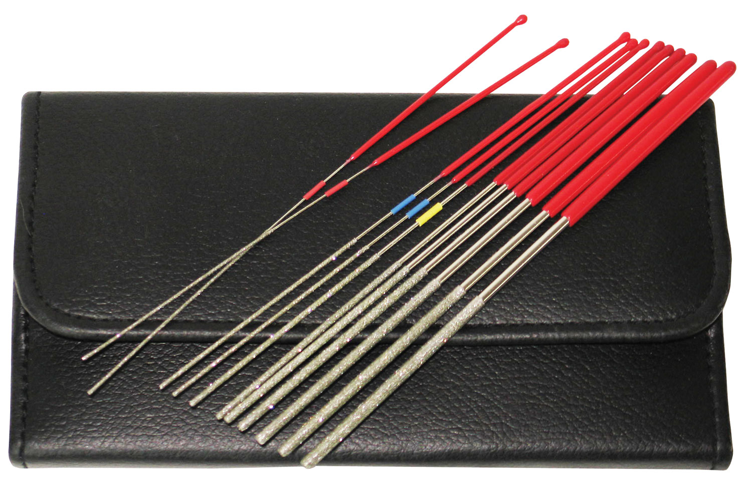RamRodz 60021 Pro-Series Micro File Diamond Coated 9″ Long 12 PK Includes Case