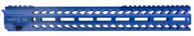 Strike STRIKERAIL Strike Rail  AR-15 Blue Aluminum 15.50″ M-LOK
