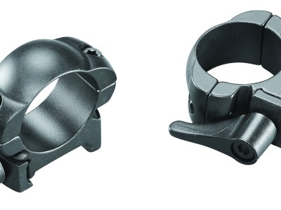 Weaver Mounts 49325 Lever Lok  Matte Black 1″ Medium