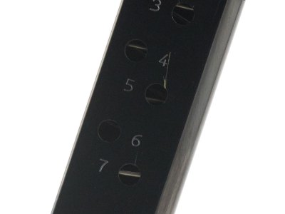 Mec-Gar MGPPKSSSTB Walther 7rd 380 ACP Fits Walther PPK/S, Blued Carbon Steel