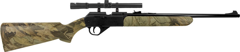 DAISY CAMO 2840 WITH SCOPE – YOUTH RIFLE KIT .177