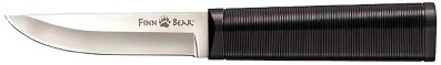Cold Steel 20PC Finn Bear 4″ Fixed Plain 4116 Stainless Steel Blade/Black Polypropylene Handle