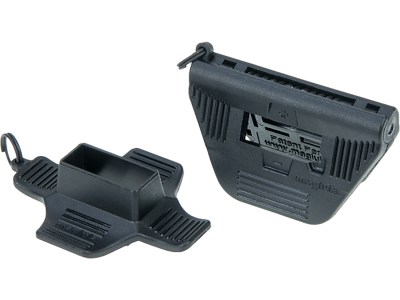 Maglula XV80B LULA Loader & Unloader Set Single Stack Style 22 LR Ruger Magazines Holds up to 10rds, Black Polymer