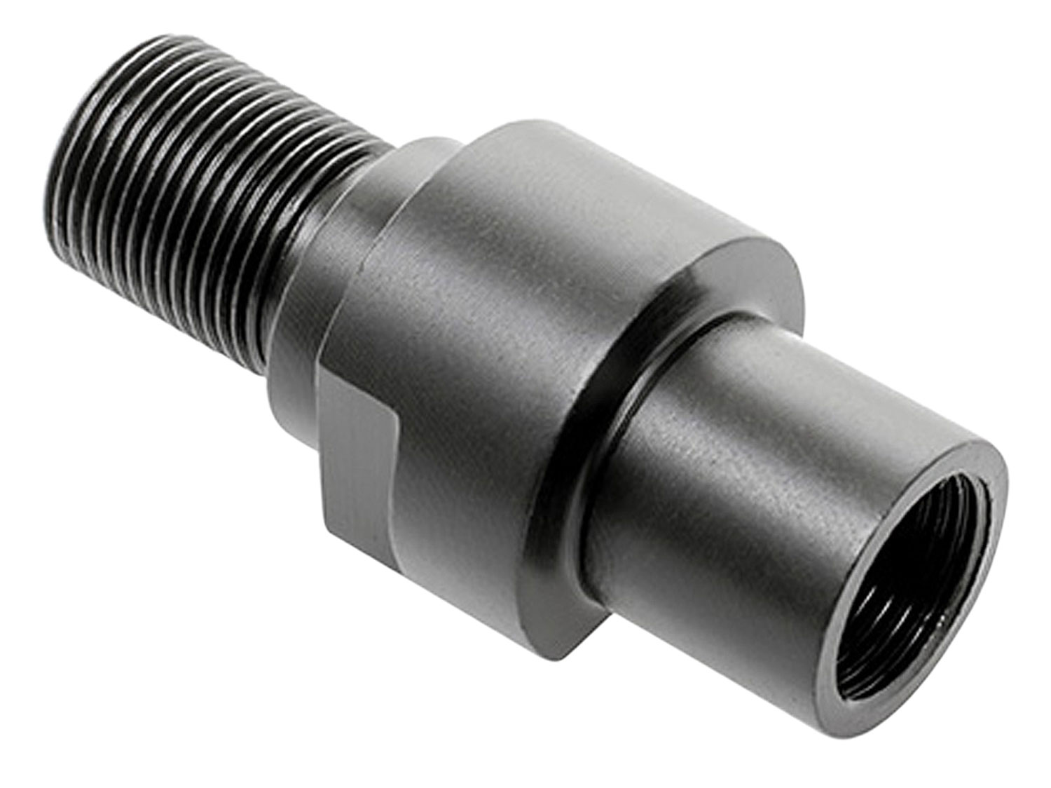 CMMG 57DA53A Thread Adapter  223 Rem/5.56x45mm NATO FN PS90 Black Steel 1/2″-28 tpi Tactical
