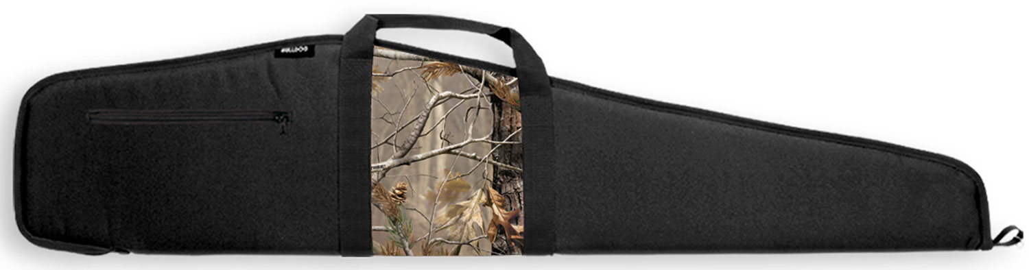 Bulldog BD21044 Camo Panel Rifle Case 44″ Scoped Rifle Black Nylon Case with Integrated Realtree AP Panel