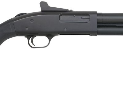 Mossberg 51689 590A1 Class III 12 Gauge 3″ 5+1 14″ Parkerized Cylinder Bore Barrel Black Rec Black Fixed with Storage Compartment Stock Holds 4 Extra Rounds Right Hand (NFA)