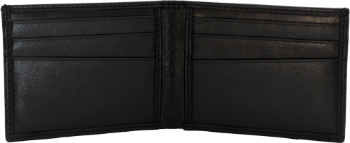 CAMELEON S&W MEN’S FRONT POCKT – BI-FOLD WALLET BLACK