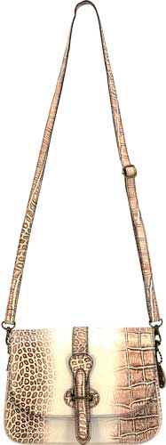 CAMELEON S&W CROC HANDBAG – CROSSBODY CARRY PURSE