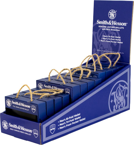 CAMELEON S&W GENUINE LEATHER – WALLET DISPLAY 12PC