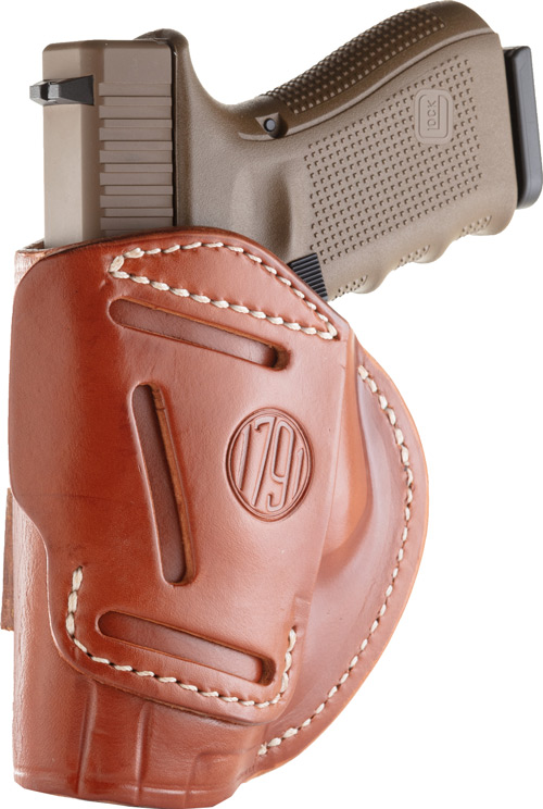 1791 HOLSTER 4-WAY OWB MULTI- – FIT RH SZ5 GLK 17/SIM BROWN
