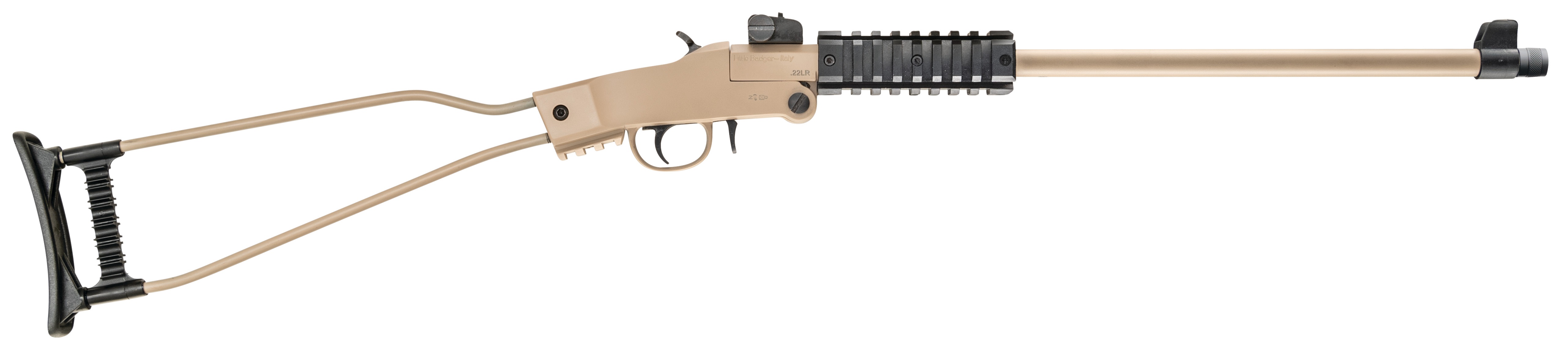 CHIAPPA FIREARMS LITTLE BADGER 22LR 16.5″ SAND