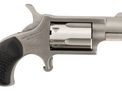 North American Arms 22LRGRCHS Mini-Revolver Carry Combo 22 LR 5 rd 1.13″ Barrel, Stainless Steel Barrel/Cylinder/Frame, Black Rubber Grip, Includes Exclusive Holster Package
