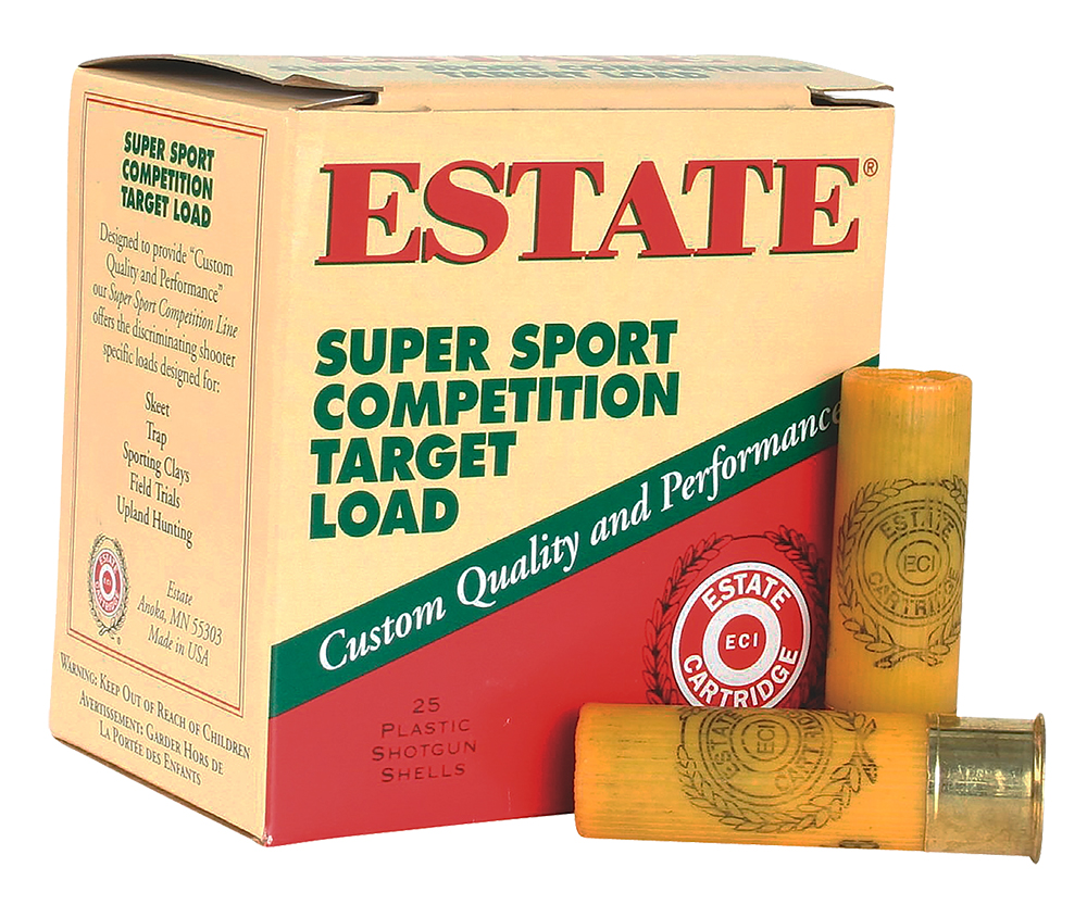Estate Cartridge SS2075 Super Sport Competition Target 20Gauge 2.75″ 7/8oz 7.5Shot 25 Per Box/10 Case