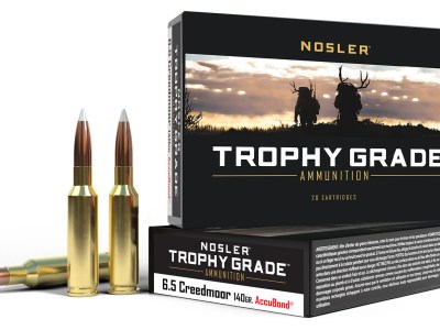 Nosler 60080 Trophy Grade  6.5Creedmoor 140gr Nosler AccuBond 20 Per Box/10 Case