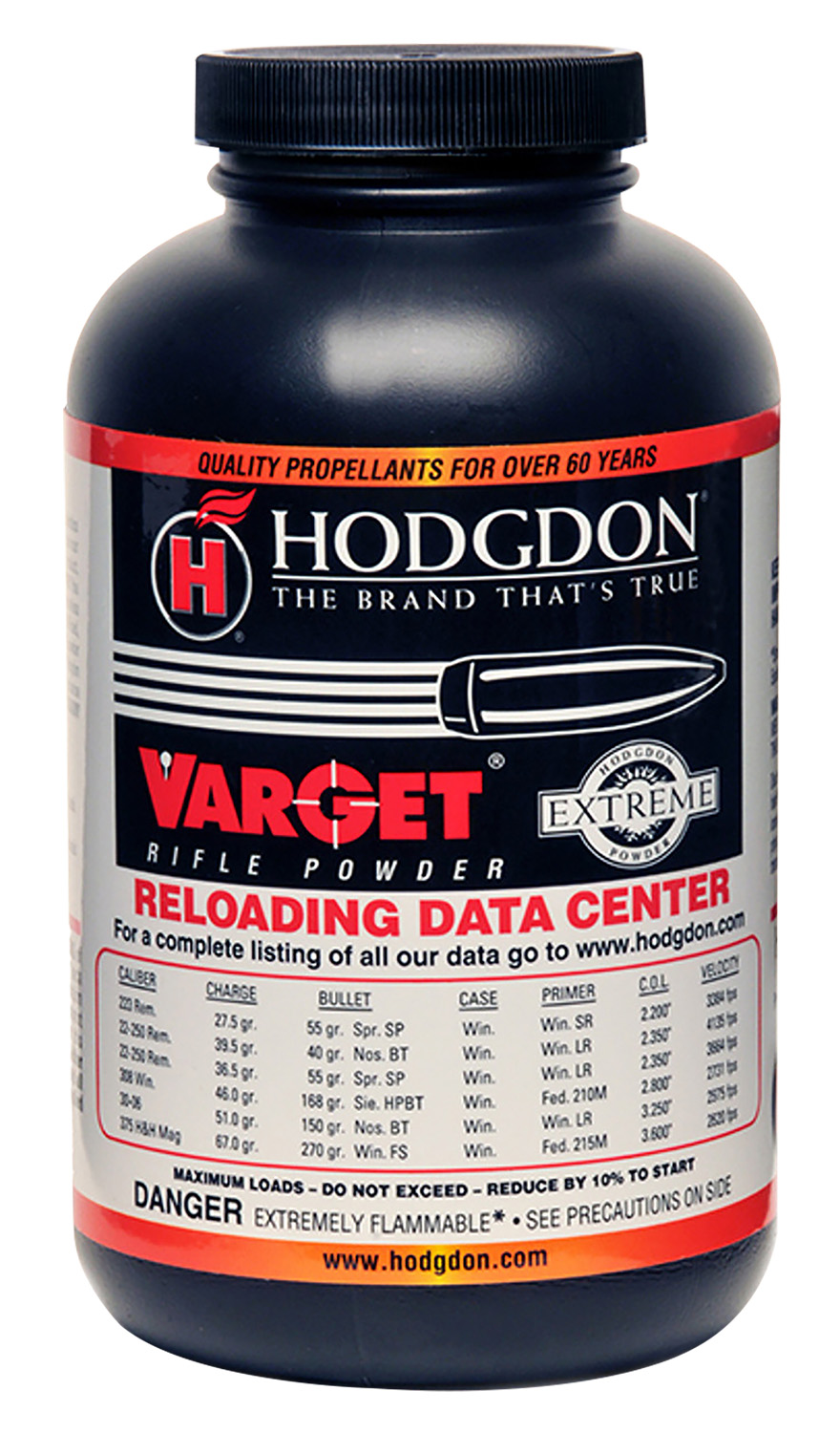 Hodgdon VAR1 Varget  Rifle Powder Multi-Caliber 1 lb