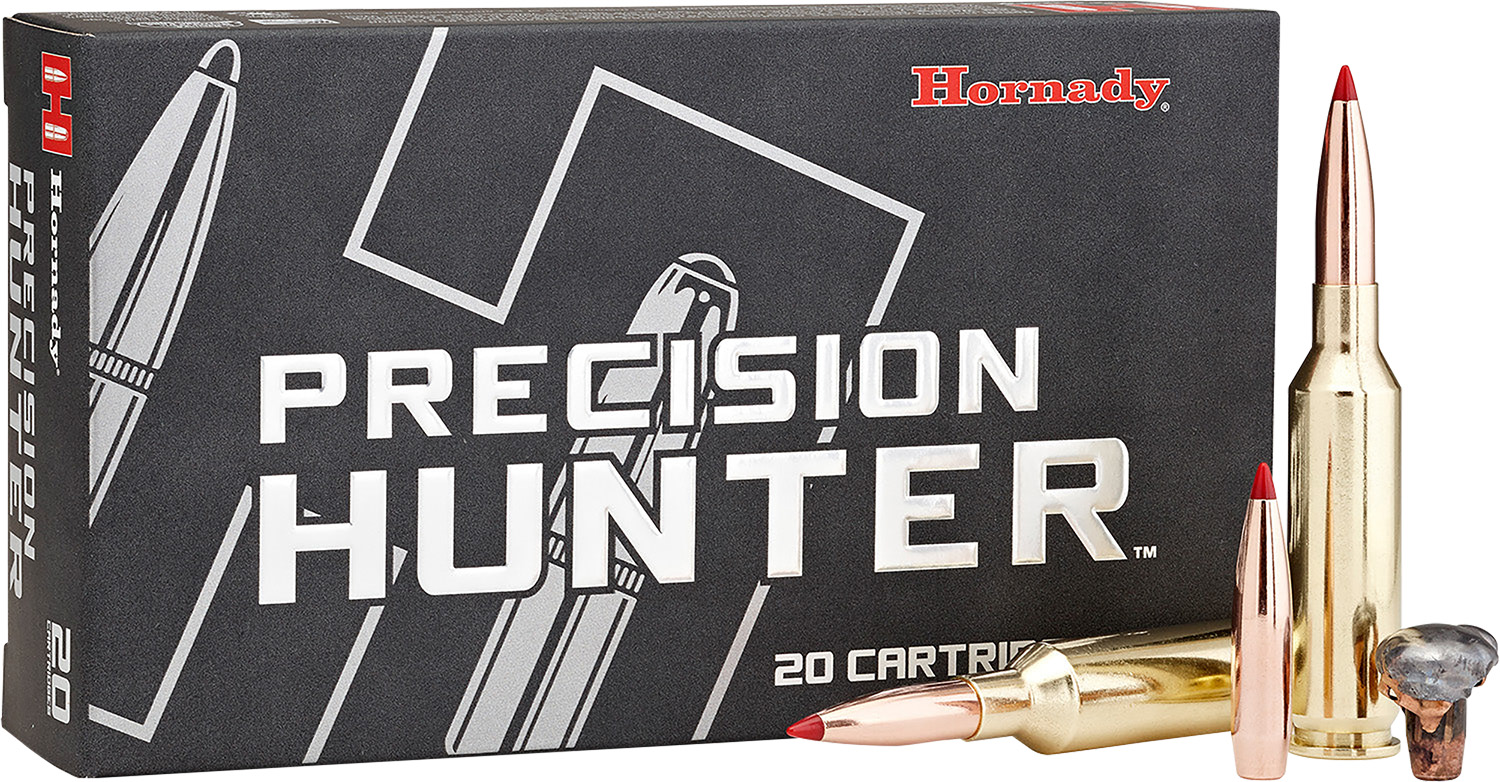 Hornady 82313 Precision Hunter  338LapuaMag 270gr Extremely Low Drag eXpanding 20 Per Box/6 Case