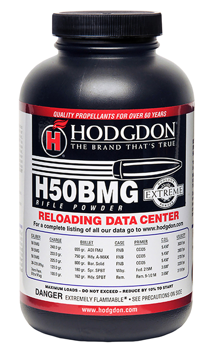 Hodgdon 50MG1 Extreme H50BMG Rifle 1 lb 1 Canister