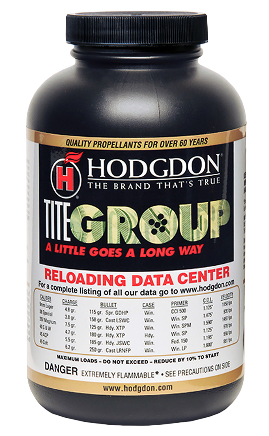 Hodgdon TG1 Titegroup Titegroup Smokeless Powder Multi-Caliber 1 lb