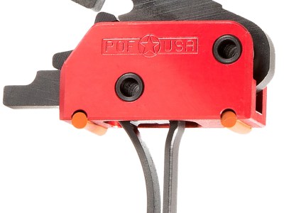 Patriot Ordnance Factory 00858 Drop-In  Black/Red Flat Trigger Single-Stage