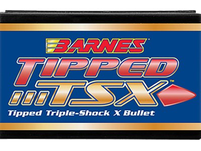 Barnes Bullets 30370 Tipped TSX  30Cal 168gr Boat Tail 50/Box