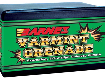 Barnes Bullets 30198 Varmint Grenade Ultra High Velocity 223Rem 50gr Flat Base Hollow Point 100/Box