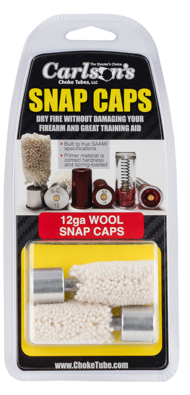 Carlson’s Choke Tubes 00105 Snap Cap  12Gauge 2Pack