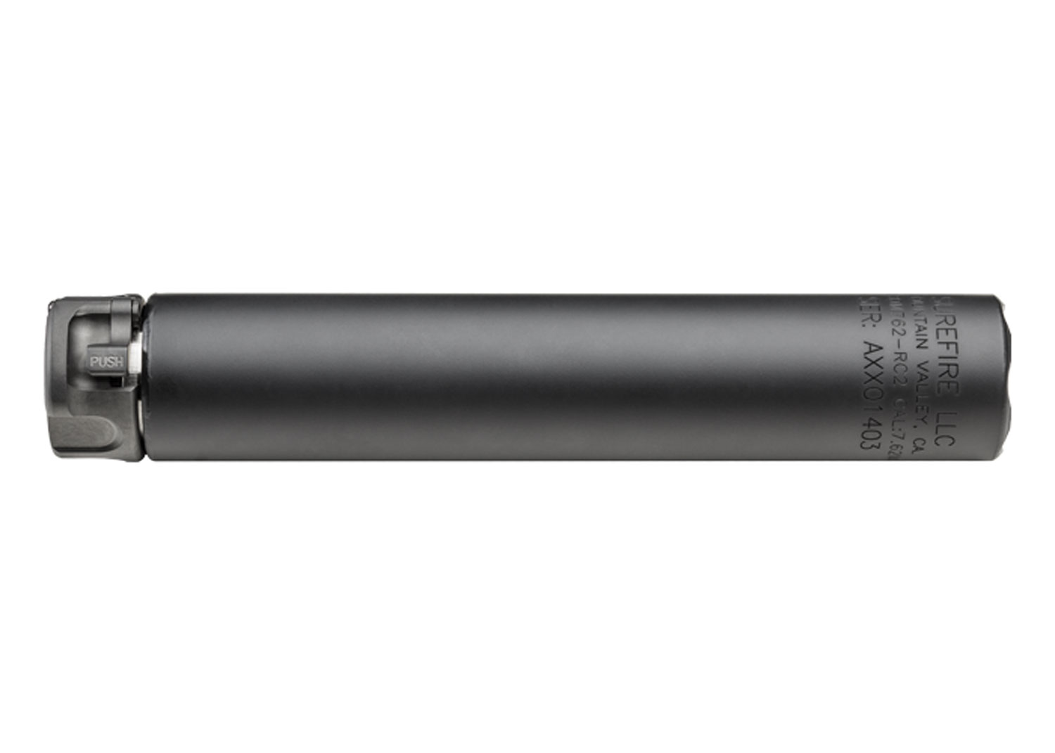 SureFire SOCOM762RC2B SOCOM762-RC2 Gen 2 7.62mm 1.50″ Diameter Black Aluminum/Stainless Steel