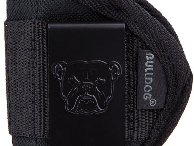 Bulldog WIPM Inside The Pants  IWB Size Medium Black Nylon Belt Clip Fits Small .380 Autos Ambidextrous