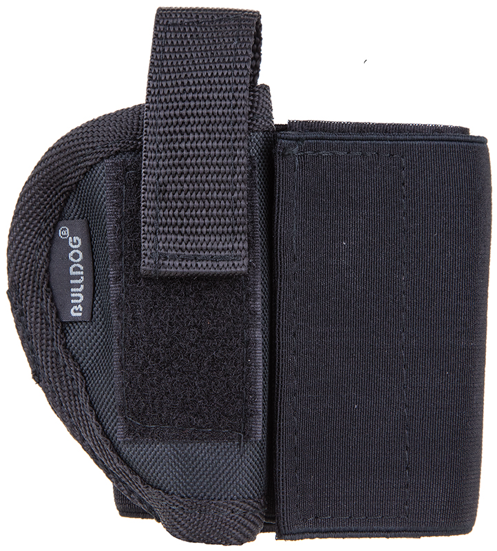 Bulldog WANK20R Ankle  Black Elastic Velcro Fits Glock 43 Fits Ruger LC9 Fits Glock 42 Fits 2-3″ Barrel Right Hand