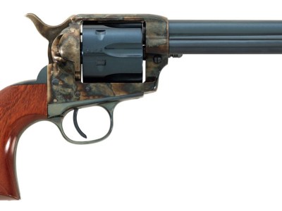 TAYLOR’S & COMPANY CATTLEMAN 357MAG BL/WD 5.5″