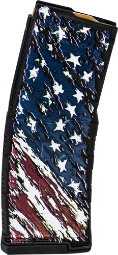 AMEND2 AR-15 MAGAZINE 5.56X45 – 30RD POLY MOD3 AMERICAN FLAG