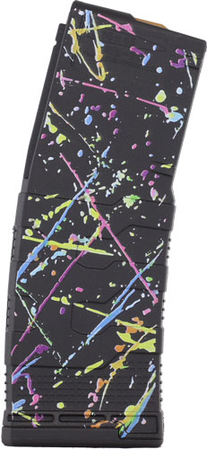 AMEND2 AR-15 MAGAZINE 5.56X45 – 30RD POLY MOD3 NEON SPLATTER