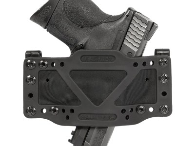 Limbsaver 12501 CrossTech  IWB/OWB Black Polymer Belt Clip Fits Universal Handgun Ambidextrous