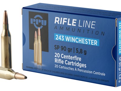 PPU PP2431 Standard Rifle  243Win 90gr Soft Point 20 Per Box/10 Case