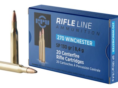 PPU PP2701 Standard Rifle  270Win 130gr Soft Point 20 Per Box/10 Case
