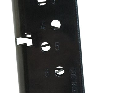 Mec-Gar MGPT7386B Taurus 6rd 380 ACP Fits Taurus PT738 TCP, Blued Carbon Steel