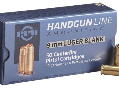 PPU PPB9L Blank Ammo  9mmLuger 50 Per Box/20 Case