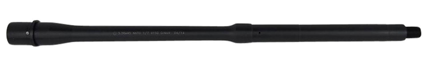 Ballistic Advantage BABL556015M Modern Series  5.56x45mm NATO 16″ Black QPQ Finish 4150 Chrome Moly Vanadium Steel Material Midlength with Government Profile for AR-15