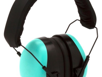 Pyramex VGPM8063C Venture Gear V80 Muff Foam 26 dB 32 dB Over the Head Orange Black/Teal Adult 1 Pair