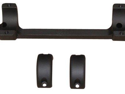DNZ 12200 Game Reaper-Savage Scope Mount/Ring Combo Matte Black 1″