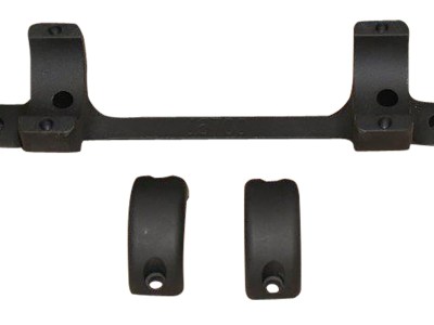 DNZ 18700 Game Reaper-Remington Scope Mount/Ring Combo Matte Black 1″