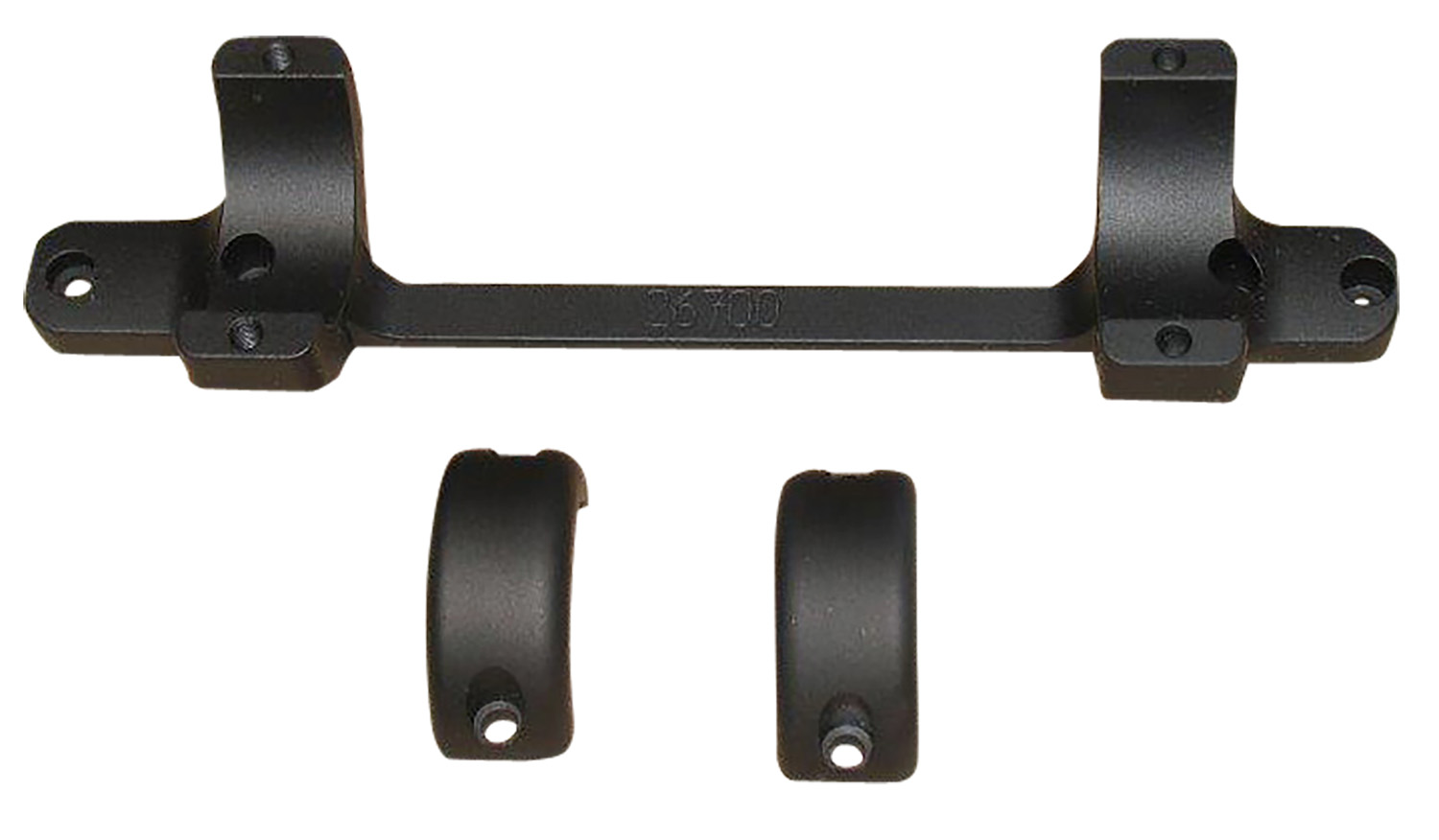 DNZ 62700 Game Reaper-Remington Scope Mount/Ring Combo Matte Black 1″