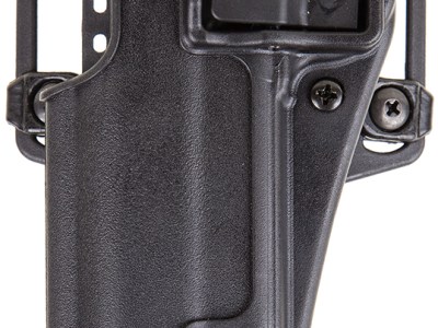 Blackhawk 410503BKL Serpa CQC  OWB Size 03 Matte Black Polymer Belt Loop/Paddle Fits 1911 Government & Clones Left Hand