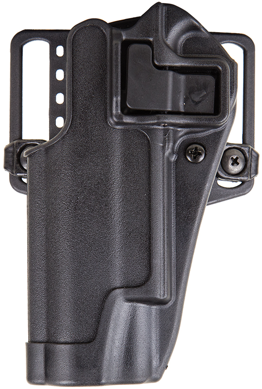 Blackhawk 410503BKL Serpa CQC  OWB Size 03 Matte Black Polymer Belt Loop/Paddle Fits 1911 Government & Clones Left Hand