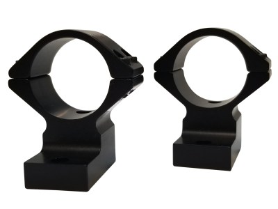Talley 930714 Scope Mount/Ring Combo  Black Anodized 1″ Tube Tikka T3/T3x Low Rings