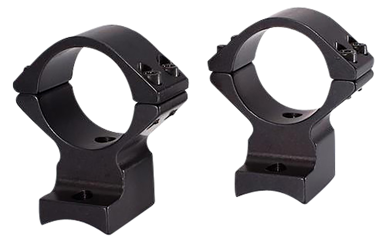 Talley 940734 Scope Mount/Ring Combo  Black Anodized 1″ Tube Weatherby Vanguard Medium Rings